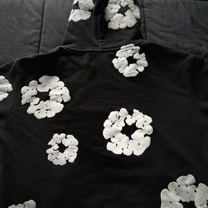 Black&white denim tears